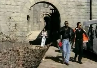 Негр полицейский в Будапеште