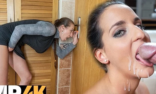 Подругу не пустили на секс, но она стала подглядывать и мастурбировать