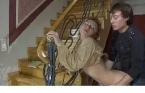 Мамина подруга захотела в очко